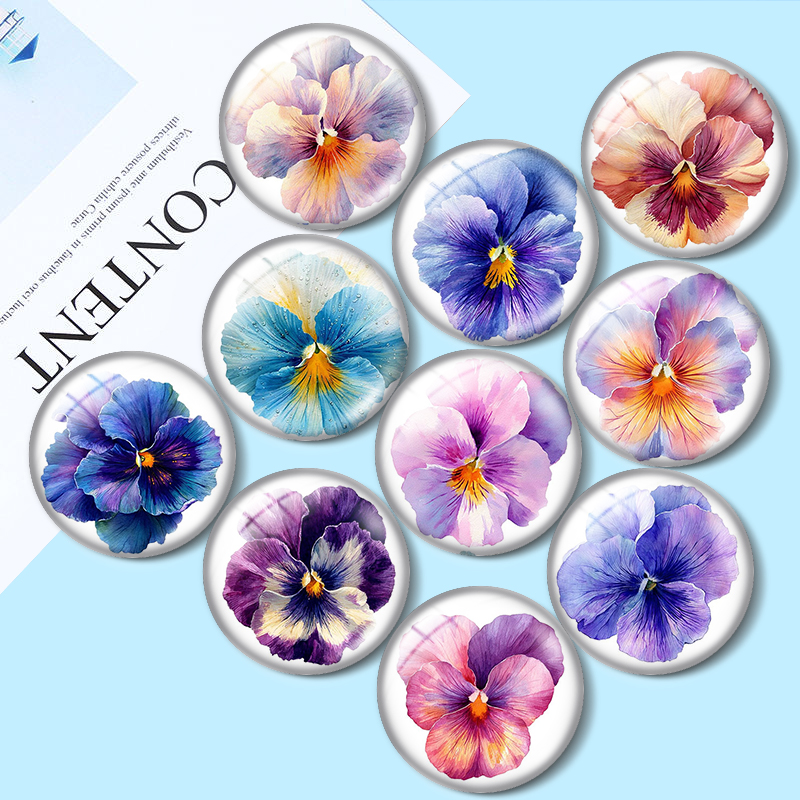 Body Jewelry Top - Cabochões de vidro com motivos de