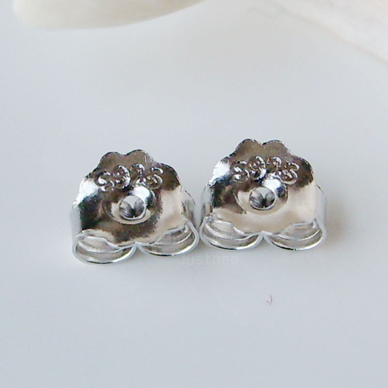 Body Jewelry Top - Porca de orelha, 3.8mm sólido prata