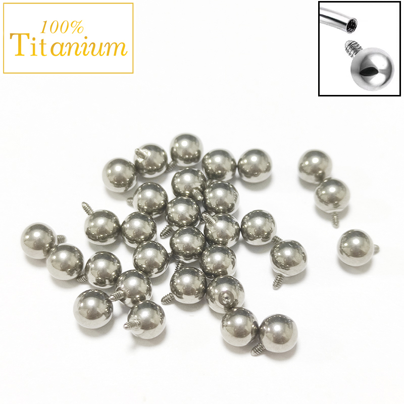Body Jewelry Implants - 10pc grau de implante astm g23