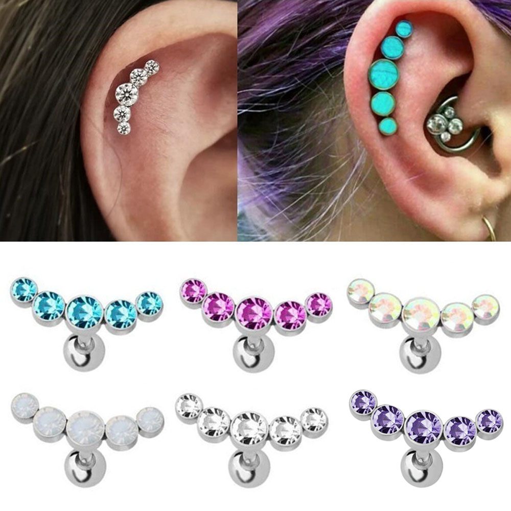 Body Jewelry Ear - 1 Peça Brinco de Piercing de