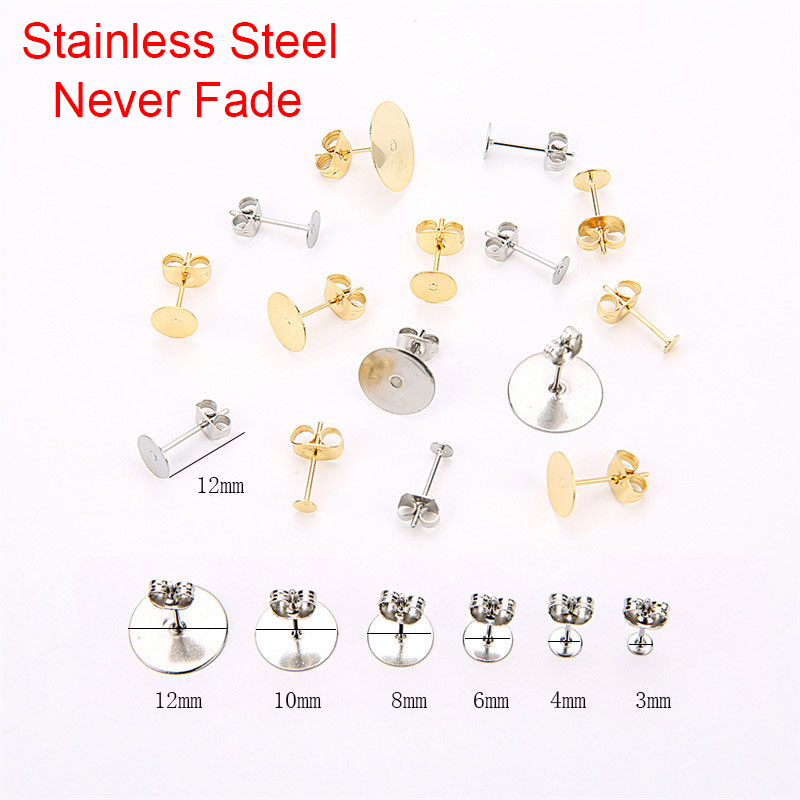 Body Jewelry Top - 20/50 peças PVD nunca desbota base