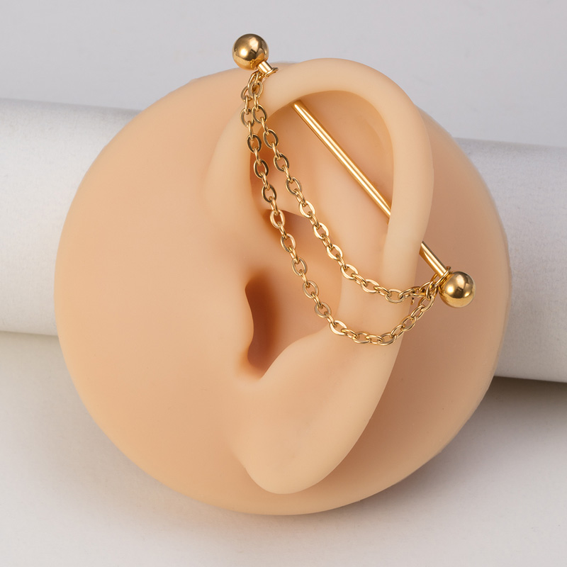 Barbell de piercing industrial - Body Jewelry Implants avaliação e preço
