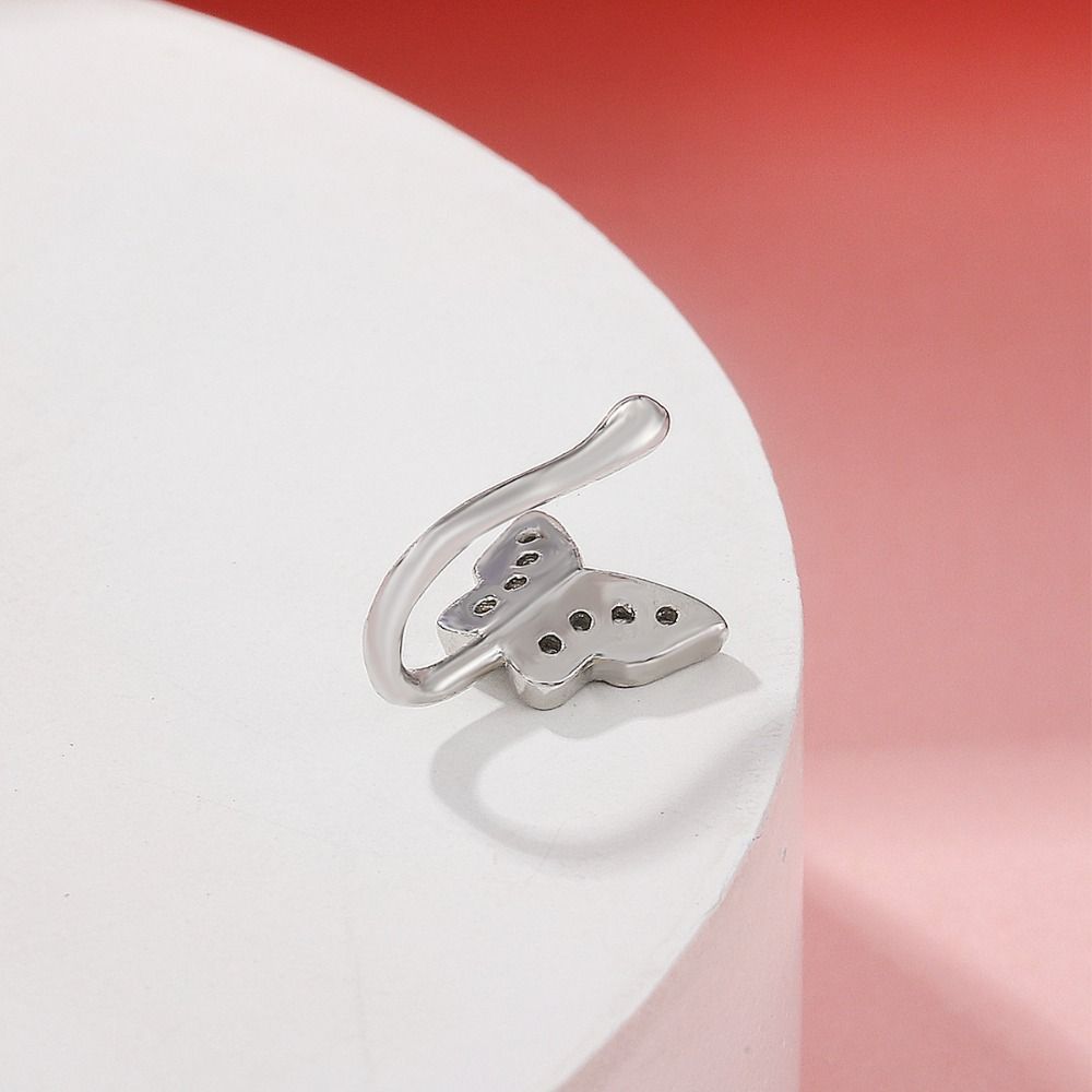 Argola de Nariz Borboleta com  - Body Jewelry Ear avaliação e preço