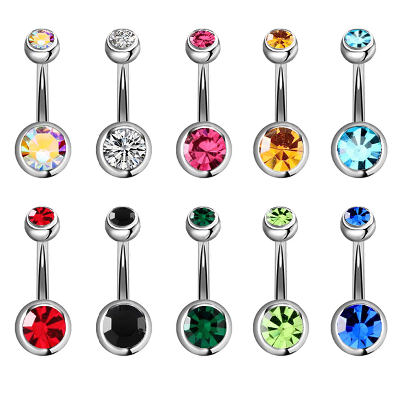 Piercing de umbigo cirúrgico,  - Body Jewelry Barbell avaliação e preço