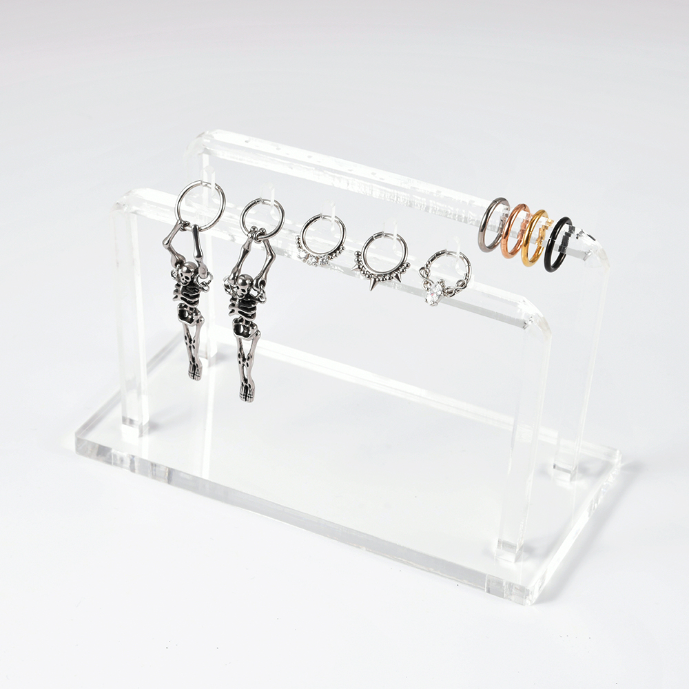Suporte de exibição de jóias d - Body Jewelry Ear Piercing avaliação e preço