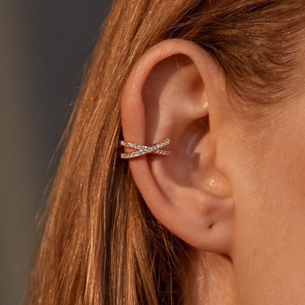 Brincos de Clipe de Cristal Co - Body Jewelry Ear avaliação e preço