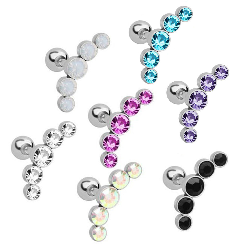 1 Peça Brinco de Piercing de O - Body Jewelry Ear avaliação e preço