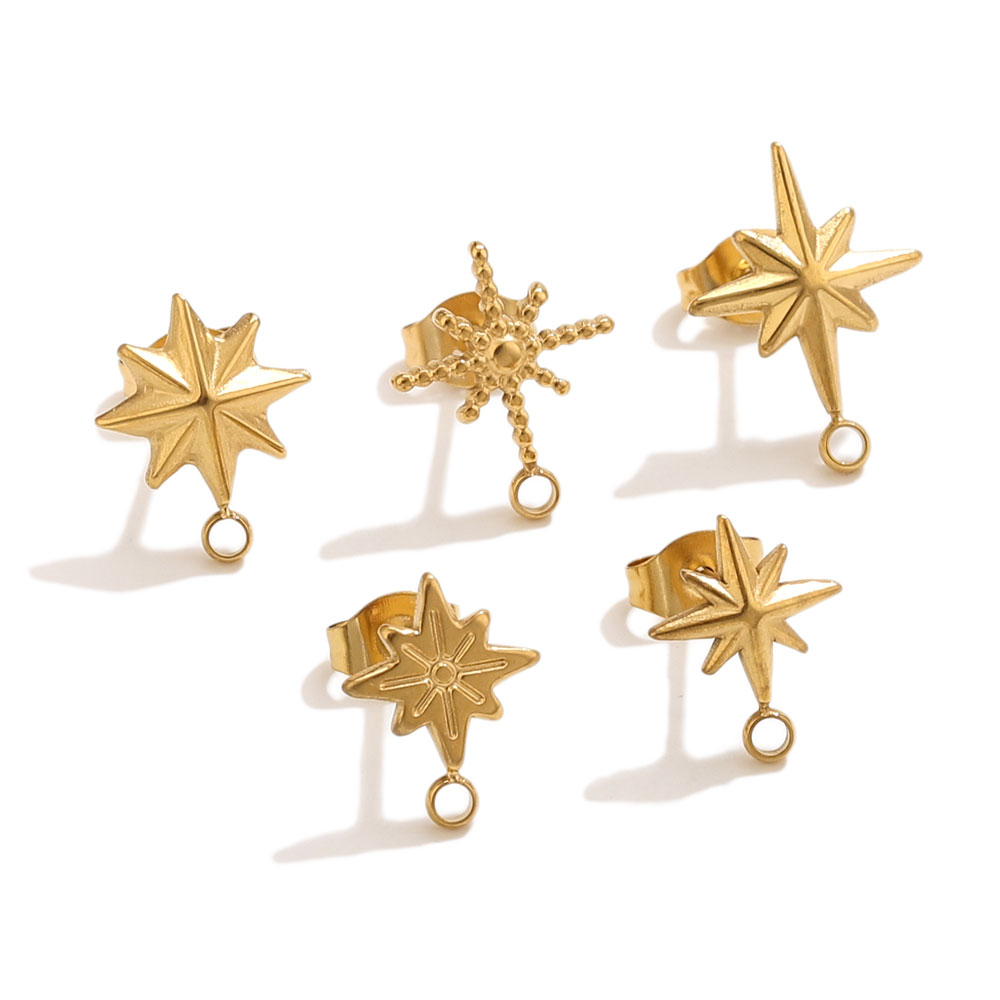 6 Peças de Brincos de Estrela  - Body Jewelry Ear avaliação e preço