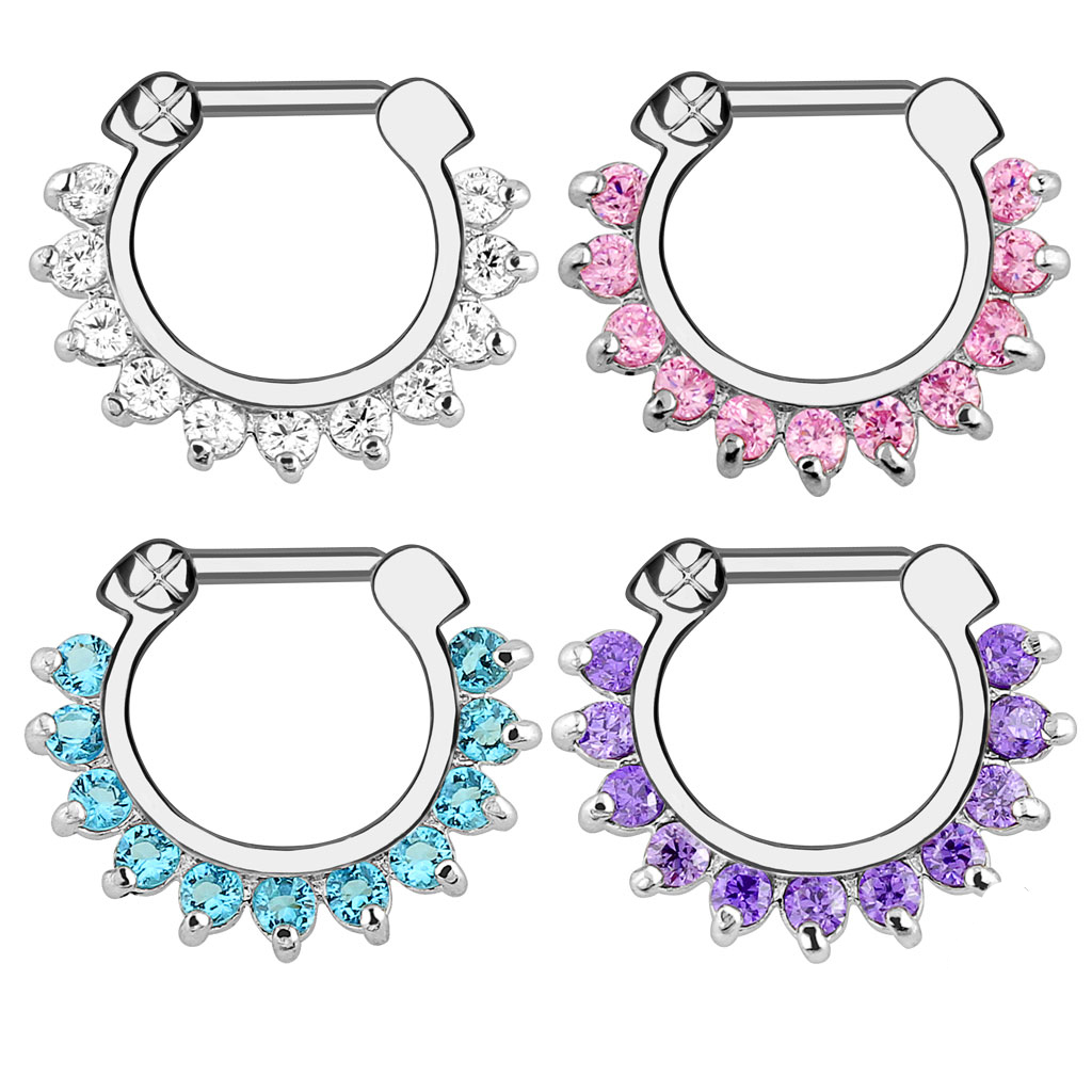 1 peça de argola de septo nasa - Body Jewelry Ear avaliação e preço