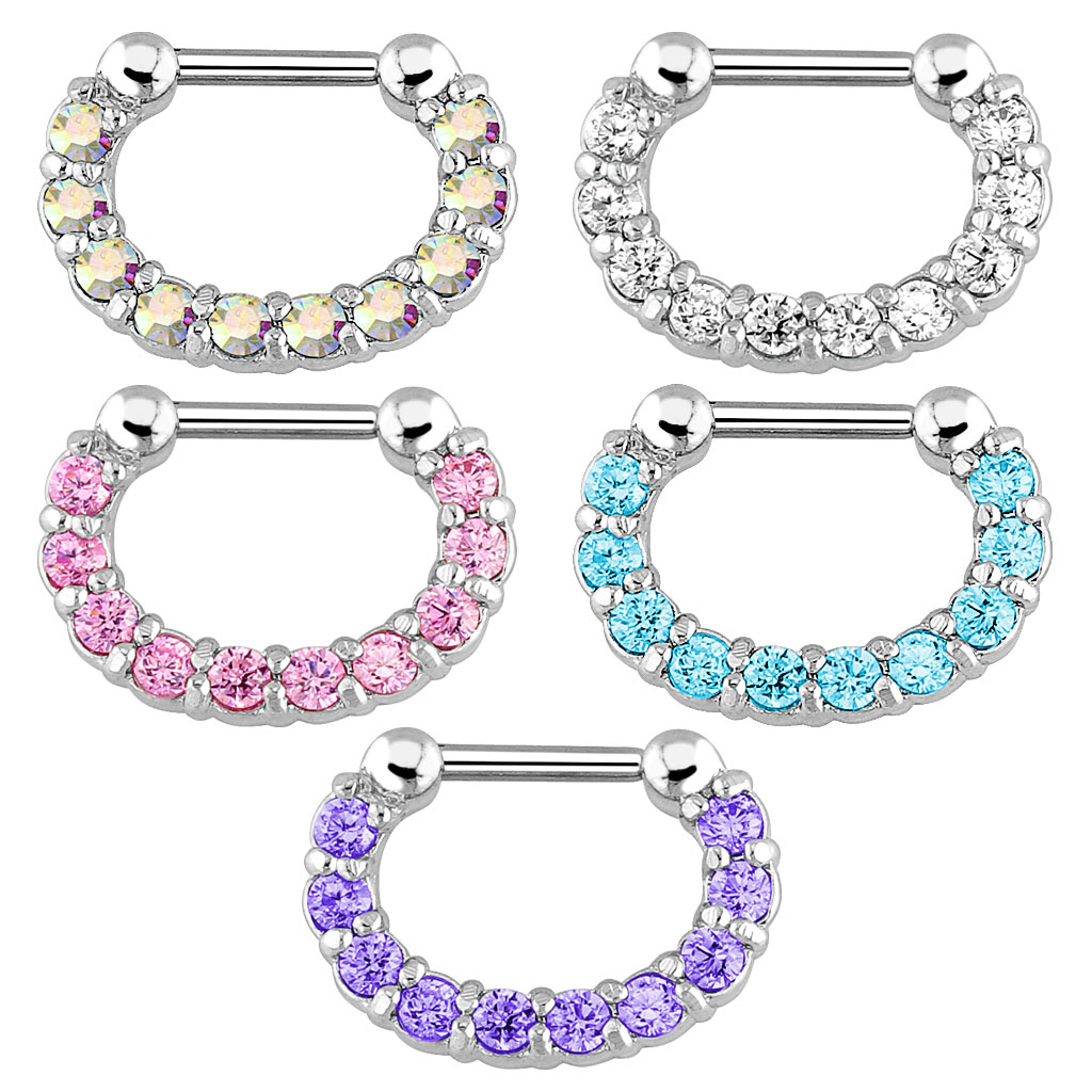 1 peça de argola de septo nasa - Body Jewelry Ear avaliação e preço