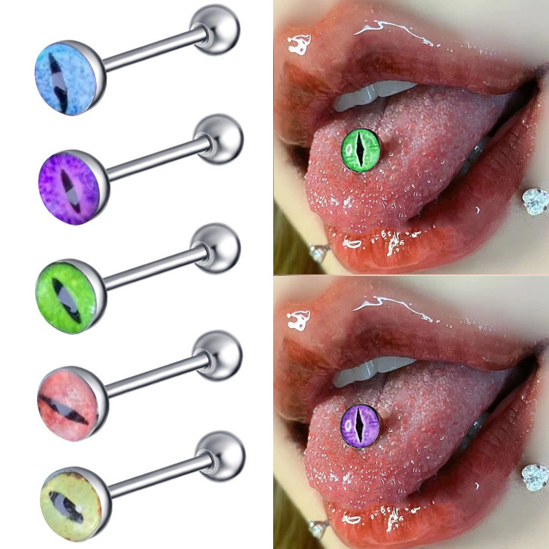 Piercing de Língua 14G Olho de - Body Jewelry Barbell avaliação e preço
