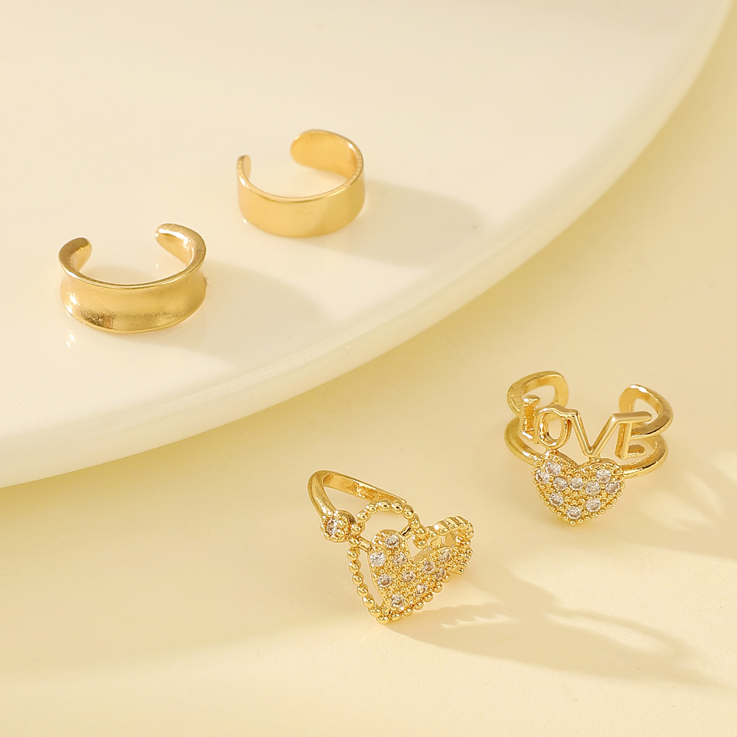 Moda coreana zircão clipe de o - Body Jewelry Ear avaliação e preço