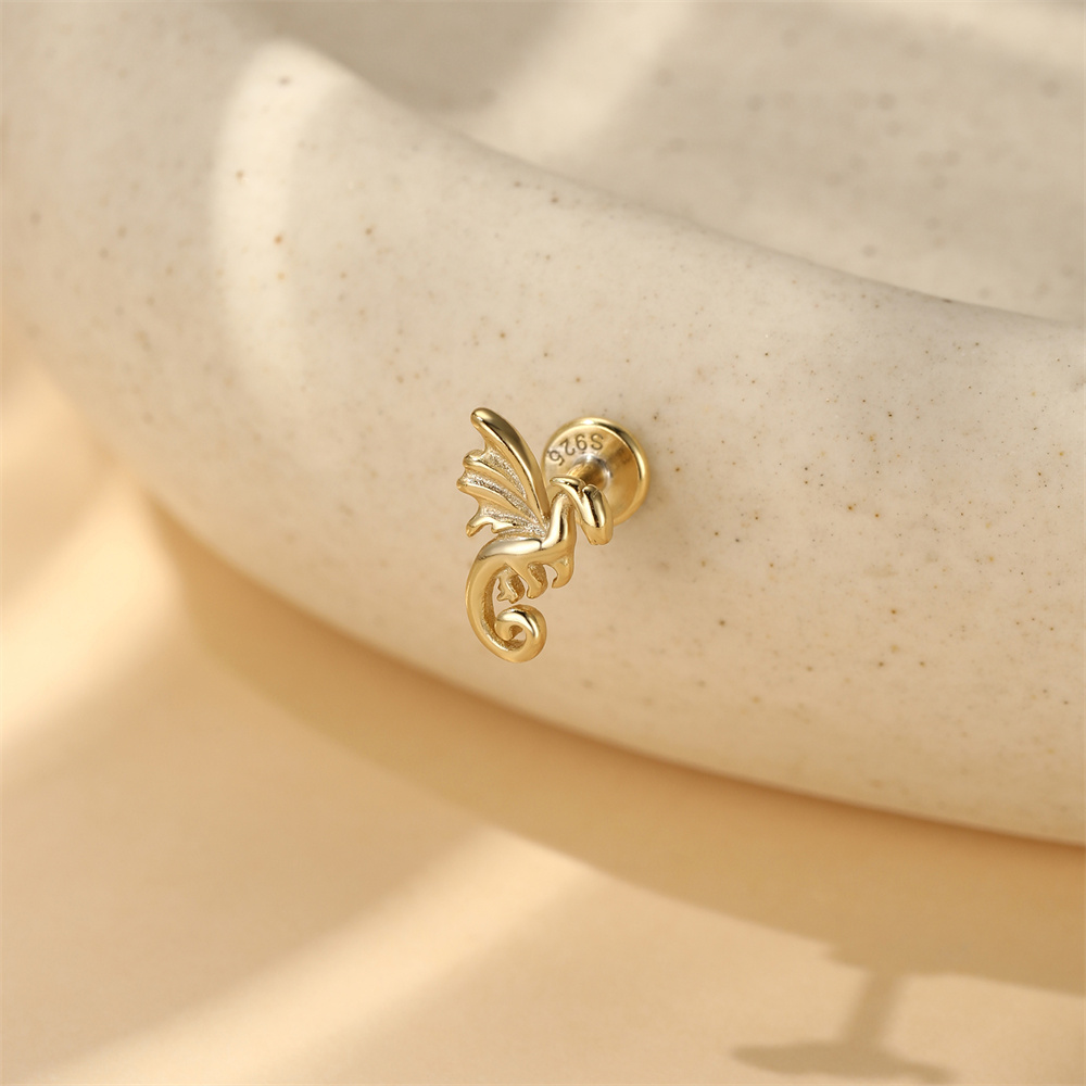 Brinco de Prata Esterlina 925  - Body Jewelry Ear Piercing avaliação e preço