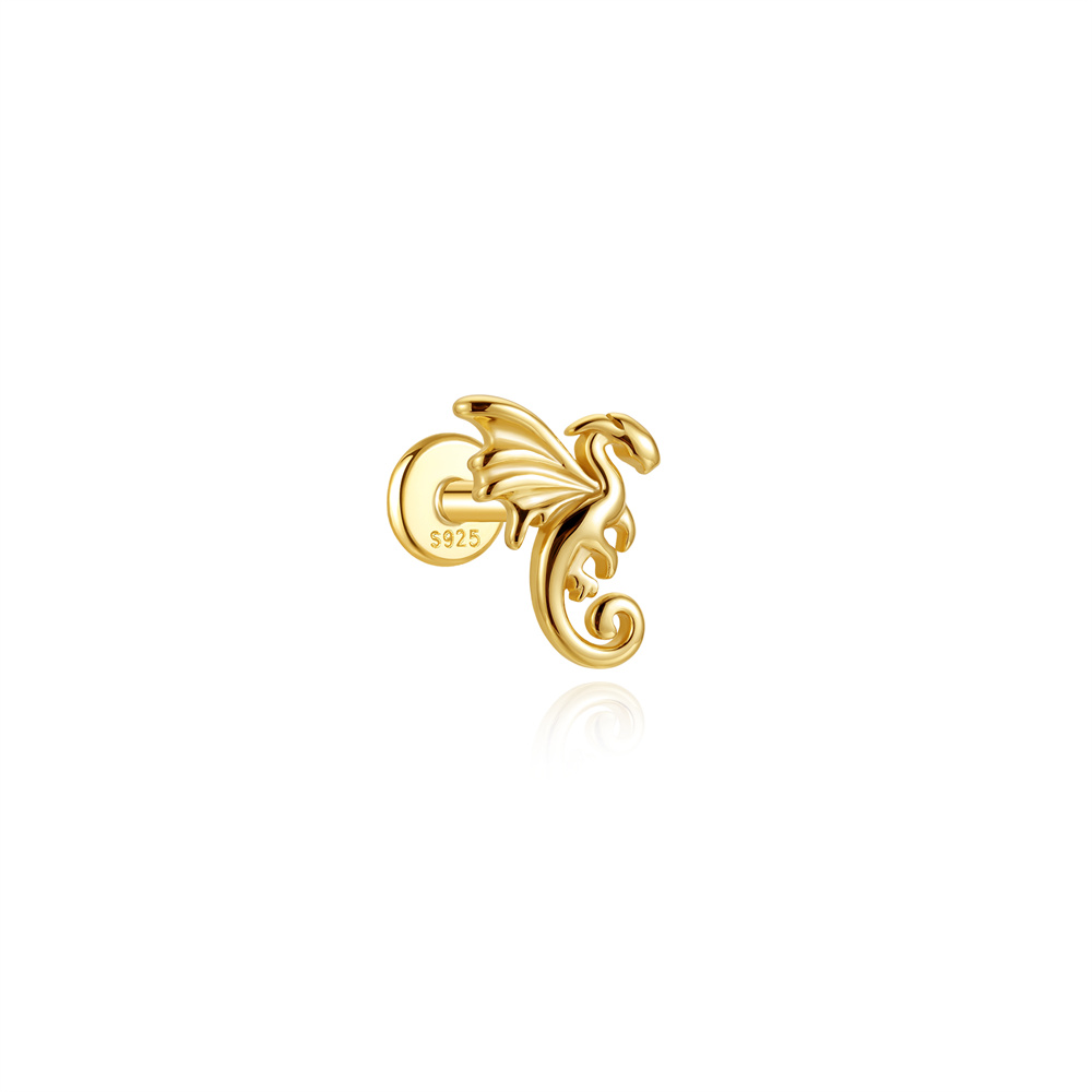Brinco de Prata Esterlina 925  - Body Jewelry Ear Piercing avaliação e preço