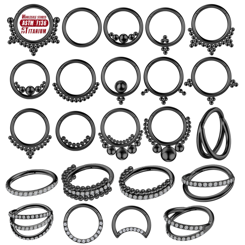 F136 piercing de titânio preto - Body Jewelry Implants avaliação e preço