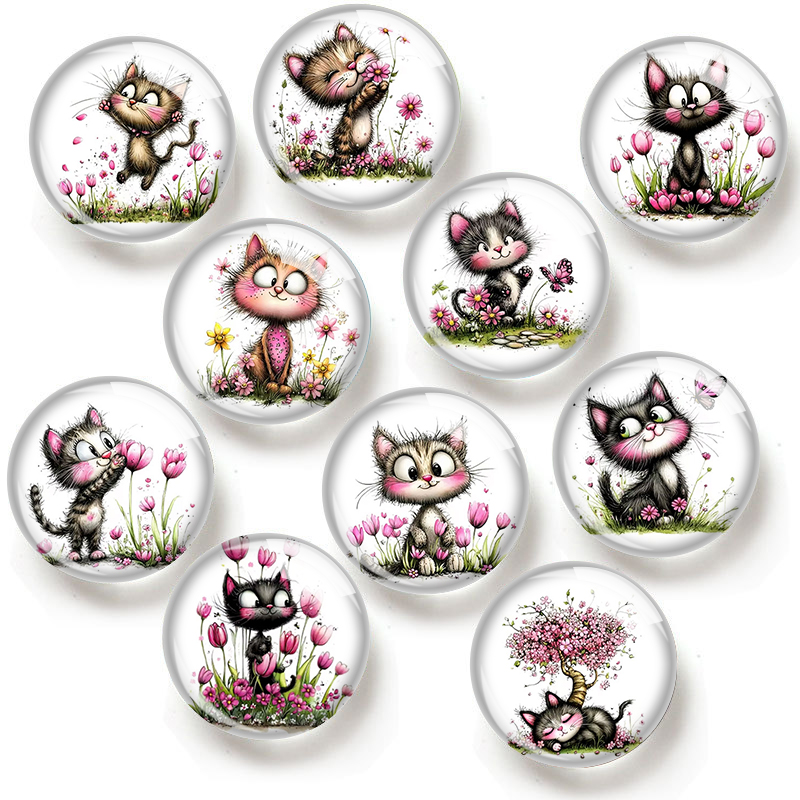 Cabochão de vidro com motivos  - Body Jewelry Top avaliação e preço