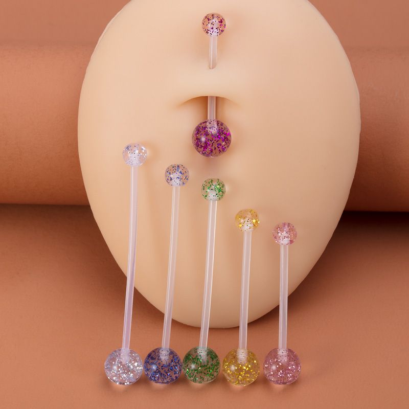 Piercing de umbigo flexível, 6 - Body Jewelry Implants avaliação e preço