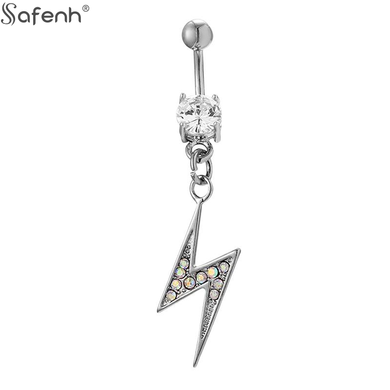 1 peça Piercing de Umbigo de C - Body Jewelry Barbell avaliação e preço