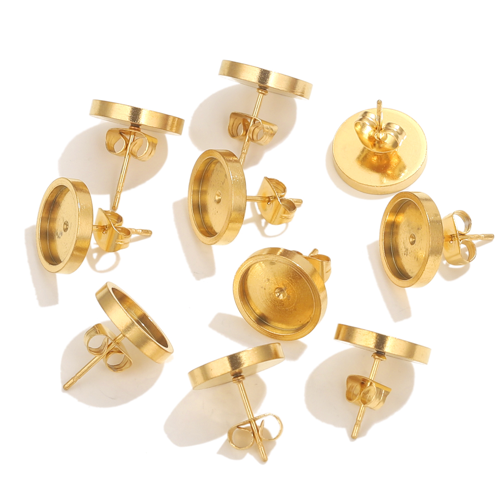 10 pçs de aço inoxidável ouro  - Body Jewelry Top avaliação e preço